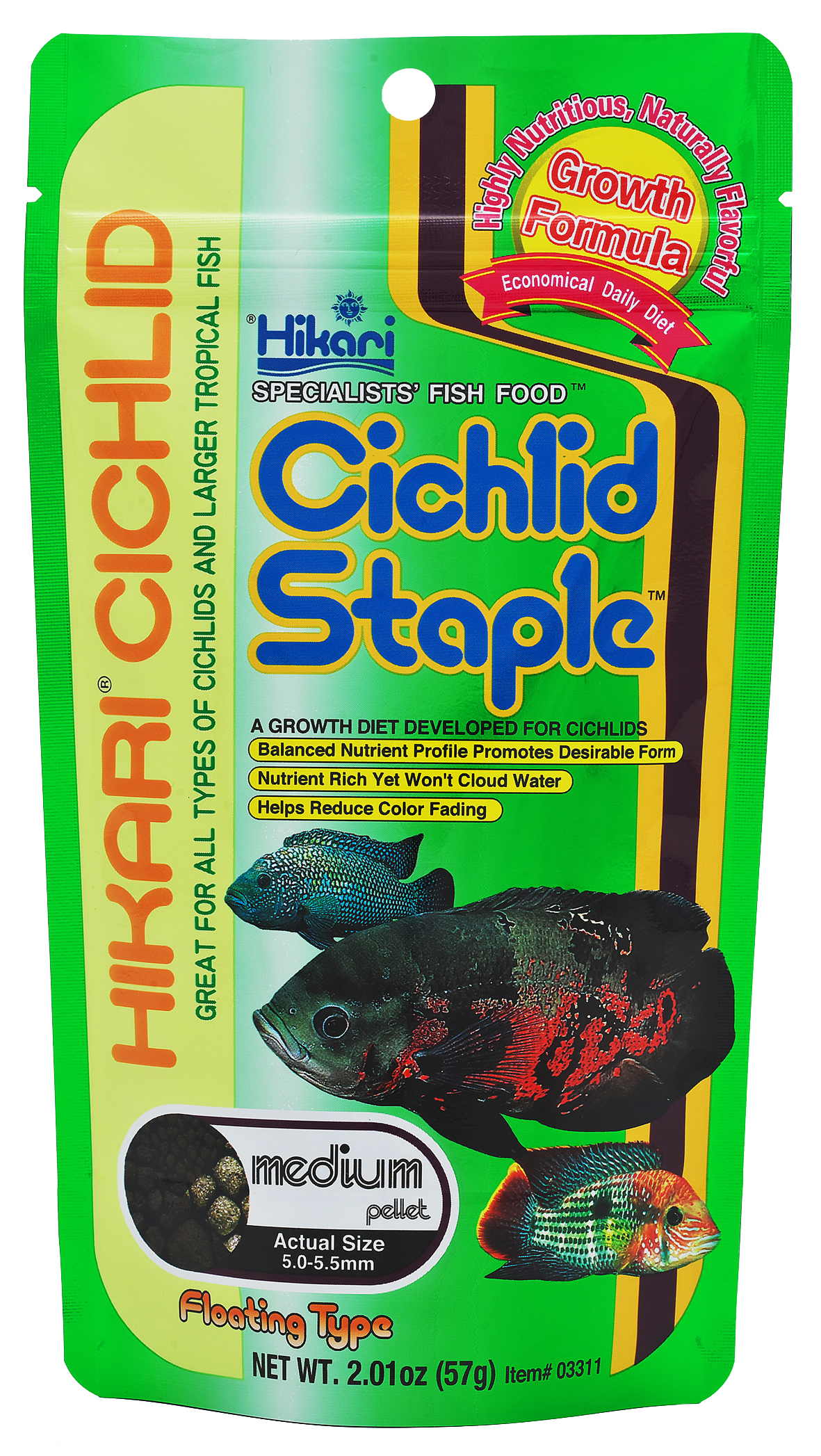 Hikari Cichlid Cichlid Staple Large 250 Gramm