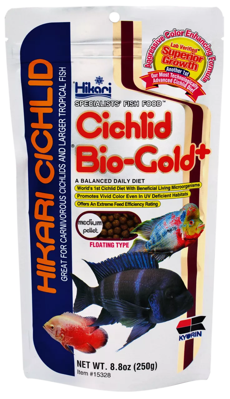 Hikari Cichlid Bio-Gold Medium 250 Gramm